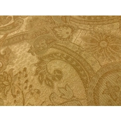 Francuski żakard gobelinowy złoty